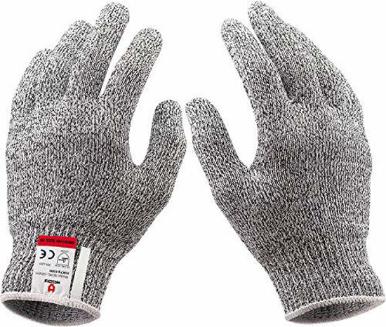 NoCry Cut Resistant Gloves - Ambidextrous, Food Grade, High