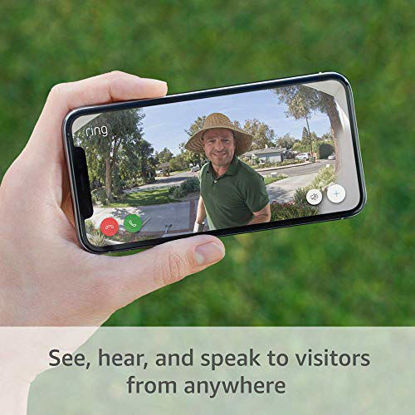 Picture of Certified Refurbished Ring Video Doorbell Pro, with HD Video, Motion Activated Alerts, Easy Installation (existing doorbell wiring required)