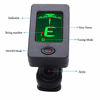 Picture of Guitar Tuner and Guitar Capo, Clip-On Tuner with Rosewood Color Capo for Acoustic Electric Guitar Bass Ukulele