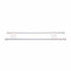 Picture of Camco 34" Double RV Refrigerator Bar, Holds Food and Drinks in Place During Travel, Prevents Messy Spills, Spring Loaded and Extends Between 19" and 34" - White (44074)