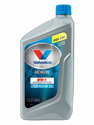Picture of Valvoline VR1 Racing SAE 50 Motor Oil 1 QT, Case of 6
