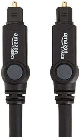 Picture of Amazon Basics Digital Optical Audio Toslink Sound Bar TV Cable - 3.3 Feet