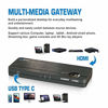 Picture of 4K 3 Port 3x1 HDMI KVM Switch by OREI, Share Multiple Devices, PC, Computers, Phones, Gaming on One Display Monitor, Keyboard Control and USB Peripheral Control - UltraHD HDCP 2.0
