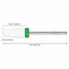 Picture of Premium Pana 3/32" Tapered Barrel Nail Bit -For Electric Dremel Drill Machine, Nail Art Design, Manicure, Pedicure, Nail File, Cuticle Clean etc. (Gold Silver or Ceramic) (Coarse, Ceramic)