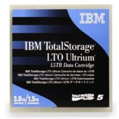 Picture of IBM LTO Ultrium-5 1.5TB/3.0TB 5/pk
