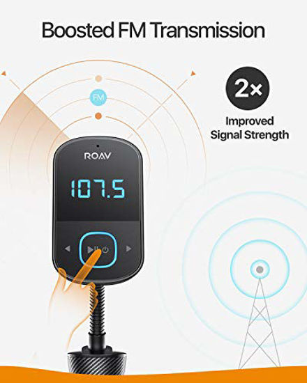 Anker Roav SmartCharge T2 Bluetooth FM Transmitter for Car, Audio