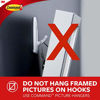 Picture of Command Modern Reflections Metal Hook, Large, Oil Rubbed Bronze, 1-Hook (MR03-ORB-ES), Decorate Damage-Free