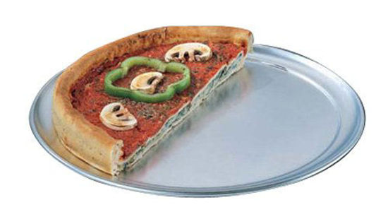 Standard Weight TP10 TP Series 18-Gauge Aluminum Pizza Pan 10-Inch Wide Rim 