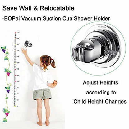 Picture of BOPai Vacuum Suction Shower Head Holder, Relocatable Handheld Showerhead Holder
