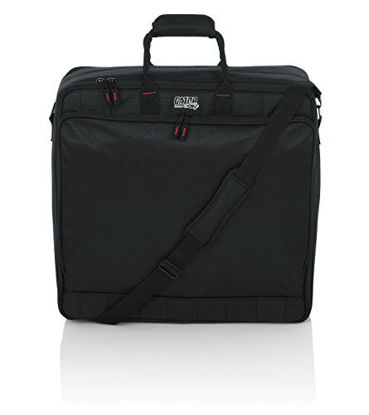 Picture of Gator Cases Padded Nylon Mixer/Gear Carry Bag with Removable Strap; 20" x 20" x 5.5" (G-MIXERBAG-2020)