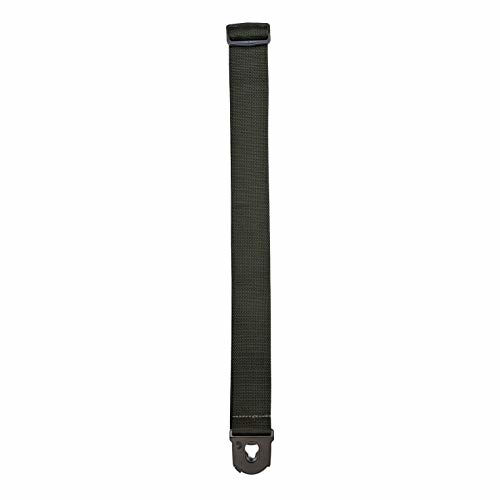 GetUSCart D'Addario Lock Guitar Strap, Polypropylene, Black