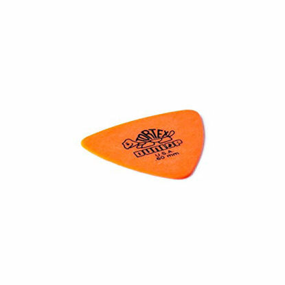 Picture of Dunlop 431P.60 Tortex Triangle, Orange, .60mm, 6/Player's Pack