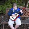 Picture of 30" Wood Guitar with Case and Accessories for Kids/Girls/Boys/Beginners (Natural)