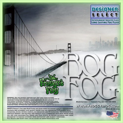 Picture of Froggy's Fog - Bog Fog - Extreme High Density Fog Fluid - Long 2 Hour Hang Time - For Halloween, Haunted Attractions, White-Out Effects