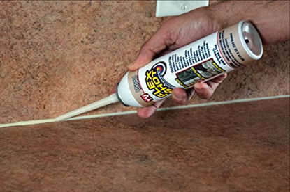 Picture of Flex Shot Rubber Adhesive Sealant Caulk, 8-oz, Almond (Mildew Resistant)