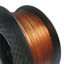 Picture of Silk Copper PLA 3D Printer Filament 1.75 mm 1KG 2.2LBS Spool 3D Printing Material CC3D Shine Silky Shiny Metallic Metal Red Purple Copper PLA Filament