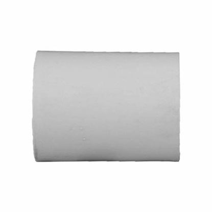 Picture of Charlotte Pipe 1" Coupling Pipe Fitting - (Socket x Socket) Contractor Pack Schedule 40 PVC Pressure Durable, Easy to Install, and High Tensile for Home or Industrial Use (10 Unit Pack)