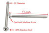 Picture of #8-32 X 3" Stainless Pan Head Phillips Machine Screw (25 pc) 18-8 (304) Stainless Steel Screws by Bolt Dropper