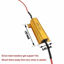 Picture of iBrightstar 50W 6ohm Load Resistors - Fix LED Bulb Fast Hyper Flash Turn Signal Blink Error Code