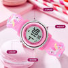 Picture of Kids Watches Girl Watches Ages 3-12 Sports Waterproof 3D Cute Cartoon Digital 7 Color Lights Wrist Watch for Kids