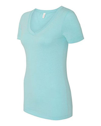 Picture of Next Level Womens Ideal V-Neck Tee (N1540) Cancun xs