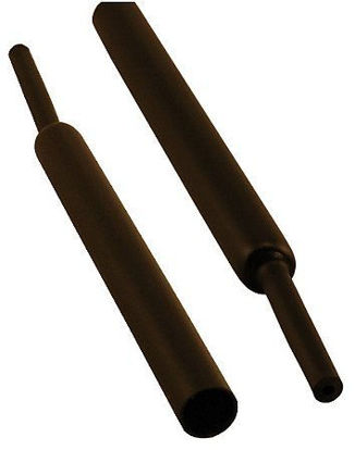Picture of Electriduct 1.25" Heat Shrink Tubing 3:1 Ratio Shrinkable Tube Cable Sleeve - 100 Feet (Black)