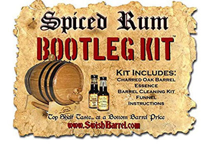 Picture of Bootleg Kit Barrel Aged Spiced Rum Making Kit (1 Liter)