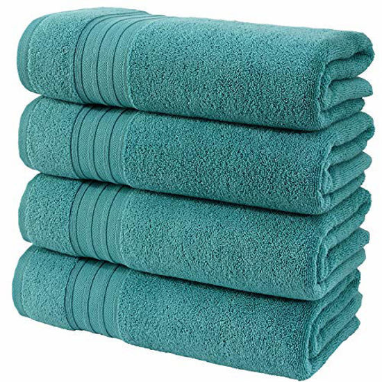 Hammam Linen Hand Towels Set Water Green Soft Fluffy, Absorbent and Quick  Dry Perfect for Daily Use