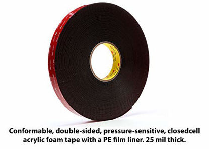 Picture of 3M VHB Heavy Duty Mounting Tape 5952, 3.5" width x 5yd length (1 Roll)