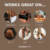 Picture of Furniture Clinic Leather Recoloring Balm - Leather Color Restorer for Furniture, Repair Leather Color on Faded & Scratched Leather Couches - 16 Colors of Leather Repair Cream (Dark Grey)