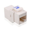 Picture of Cable Matters UL Listed 5-Pack RJ45 Keystone Jack Coupler Gender Changer in White