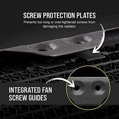 Picture of Corsair Hydro X Series, XR5, 240mm, Water Cooling Radiator, Black