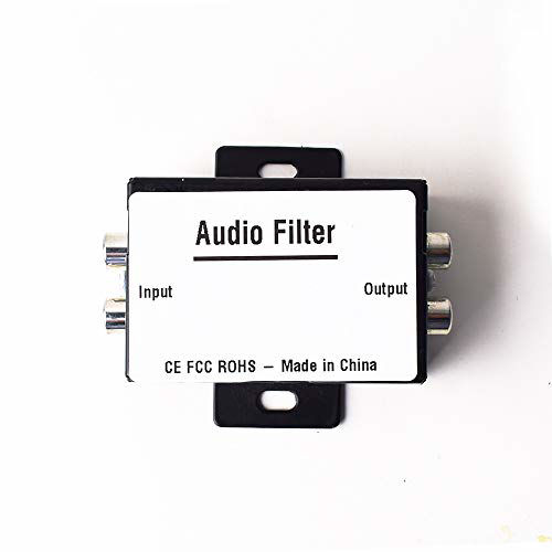 GetUSCart Car Audio Noise Isolator Filter Radio Noise Eliminator for