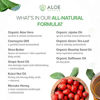 Picture of Aloe Infusion Body and Face Moisturizer - All Natural Eczema Cream for Itchy Dry Skin, Sensitive Skin, Acne and Psoriasis - Organic Aloe Vera, Shea Butter, Coenzyme Q10, Grape Seed Oil, Kukui Nut Oil