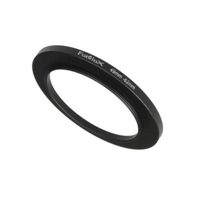 Picture of Fotodiox Metal Step Up Ring, Anodized Black Metal 49mm-62mm, 49-62 mm