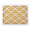 Picture of FilterBuy 14x25x2 MERV 11 Pleated AC Furnace Air Filter, (Pack of 4 Filters), 14x25x2 - Gold