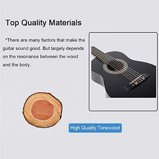 GetUSCart ADM Beginner Acoustic Classical Guitar 30 Inch Nylon