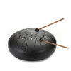 Picture of 13 Note 12 Inch Steel Tongue Drum Percussion Instrument Lotus Hand Pan Drum with Drum Mallets Carry Bag