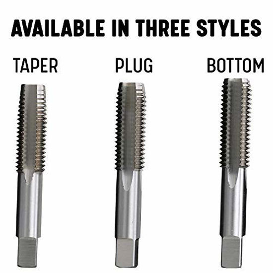 Picture of Drill America 9/16"-16 UNS High Speed Steel Plug Tap, (Pack of 1)