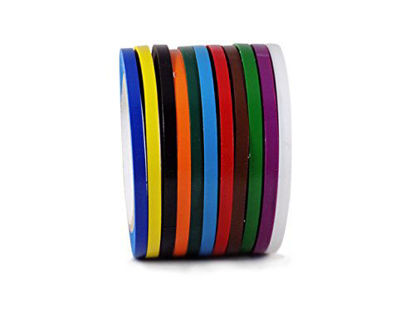 Picture of T.R.U. CVT-536 Black Vinyl Pinstriping Dance Floor Tape: 1/4 in. Wide x 36 yds. Several Colors
