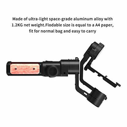Picture of FeiyuTech Official AK2000S-Camera Stabilizer DSLR Stabilizer 3 Axis Camera Gimbal Stabilizer for DSLR Camera Mirrorless Professional Video Stabilizer Gimbal for Canon Sony Panasonic Fujifilm Nikon etc
