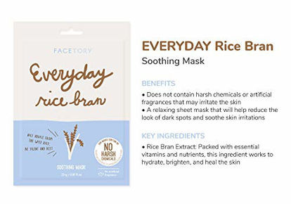 Picture of FaceTory Combination Skin Type Sheet Mask Collection - Balancing, Hydrating, Calming (Pack of 8)