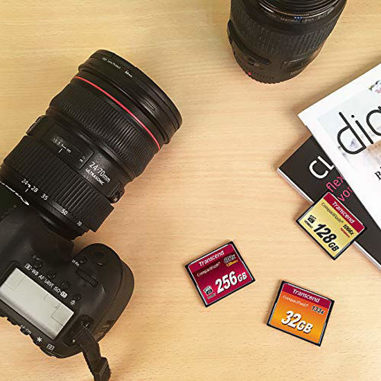 Picture of Transcend 8GB CompactFlash Memory Card 133x (TS8GCF133)