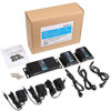 Picture of gofanco 130ft 1080p 1x2 2 Port HDMI Extender Splitter Over CAT5e/CAT6/CAT7 ethernet Cable with IR Remote Control, 1 in 2 Out HDMI Distribution Amplifier Up to 40m (130 feet) 1080p 60Hz (HDMIExtSplit)