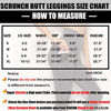 Picture of SEASUM Women Scrunch Butt Leggings High Waisted Ruched Yoga Pants Workout Butt Lifting M