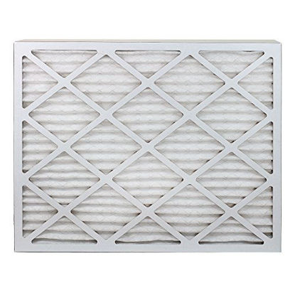 Picture of FilterBuy 10x30x1 MERV 8 Pleated AC Furnace Air Filter, (Pack of 2 Filters), 10x30x1 - Silver