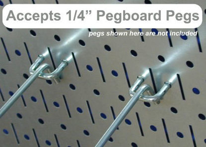 Picture of Wall Control 30-P-3232R Red Metal Pegboard Pack