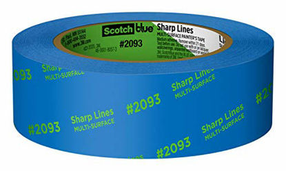 Picture of ScotchBlue Sharp Lines Painter's Tape, 1.41 inch x 60 yard, 3 Rolls