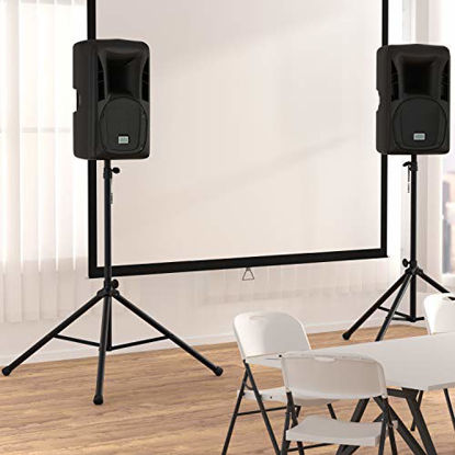 Picture of Amazon Basics Adjustable Speaker Stand - 4.1 to 6.6-Foot, Steel
