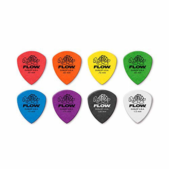 GetUSCart Jim Dunlop Tortex Flow Standard 1.5mm Guitar Picks 558P1.50
